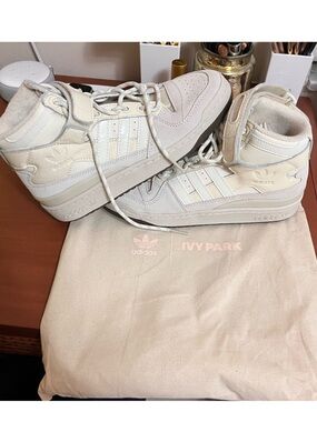 adidas Ivy Park High-Top Sneakers - Cream